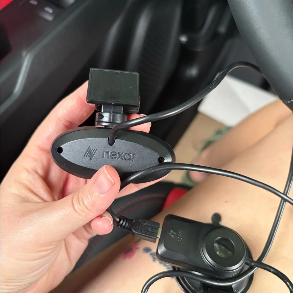 Nexar Black Dash Cam with Interior Cam